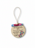 "Tiniest Little Feet" Memorial Ornament